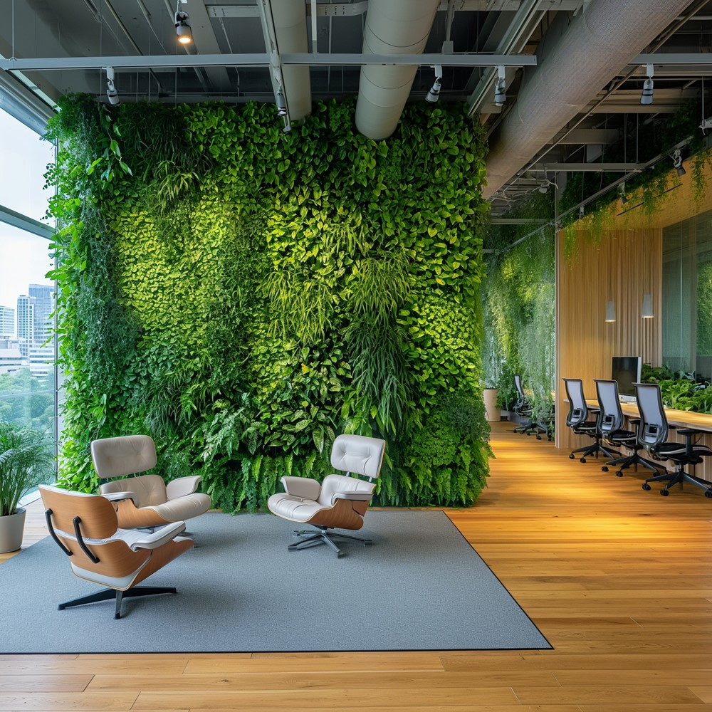 Biophilic design w biurze. Jak natura zwiększa efektywność?
